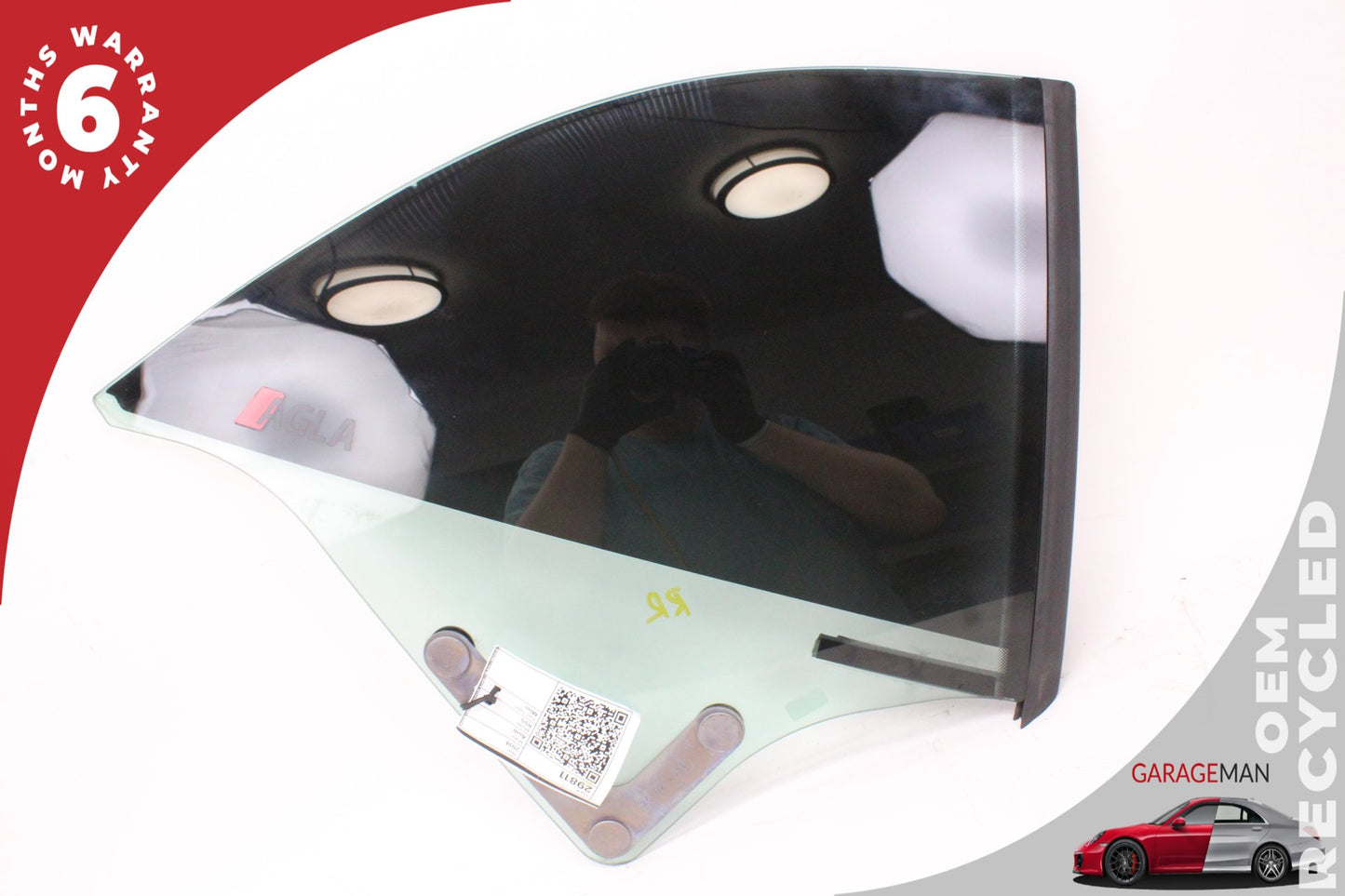 2010-2017 Audi RS5 A5 S5 Convertible Rear Right Side Quarter Window Glass OEM
