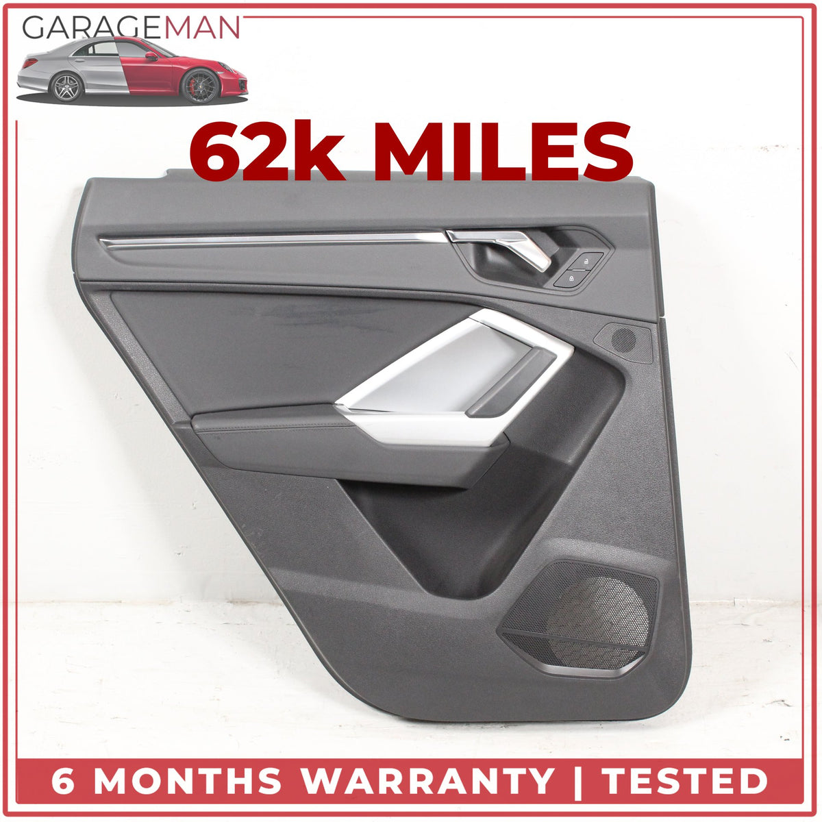 2019-2025 Audi Q3 Quattro F3 Rear Left Door Interior Trim Panel 83B867303 OEM