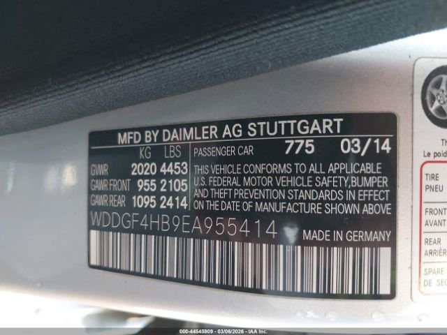 2014 Mercedes-Benz C250 W204