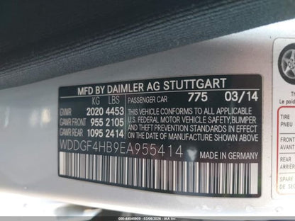 2014 Mercedes-Benz C250 W204