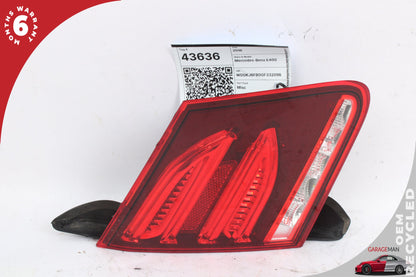 14- 17 Mercedes-Benz E400 W207 Coupe Rear Left Inner Tail Light 2079063700