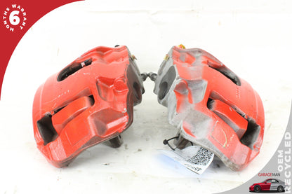 2012-2018 Audi A6 A7 Front Left and Right Side Brake Caliper Set 4G06BC OEM