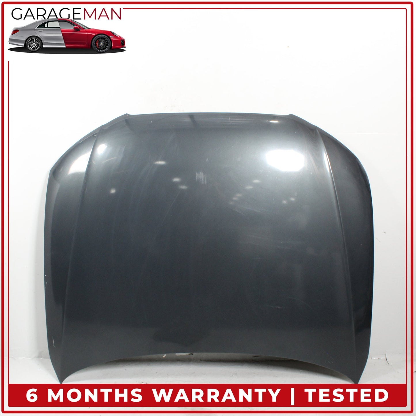 2009-2012 Audi A4 S4 Front Hood Bonnet Panel Meteor Gray Pearl 8K0823029D OEM