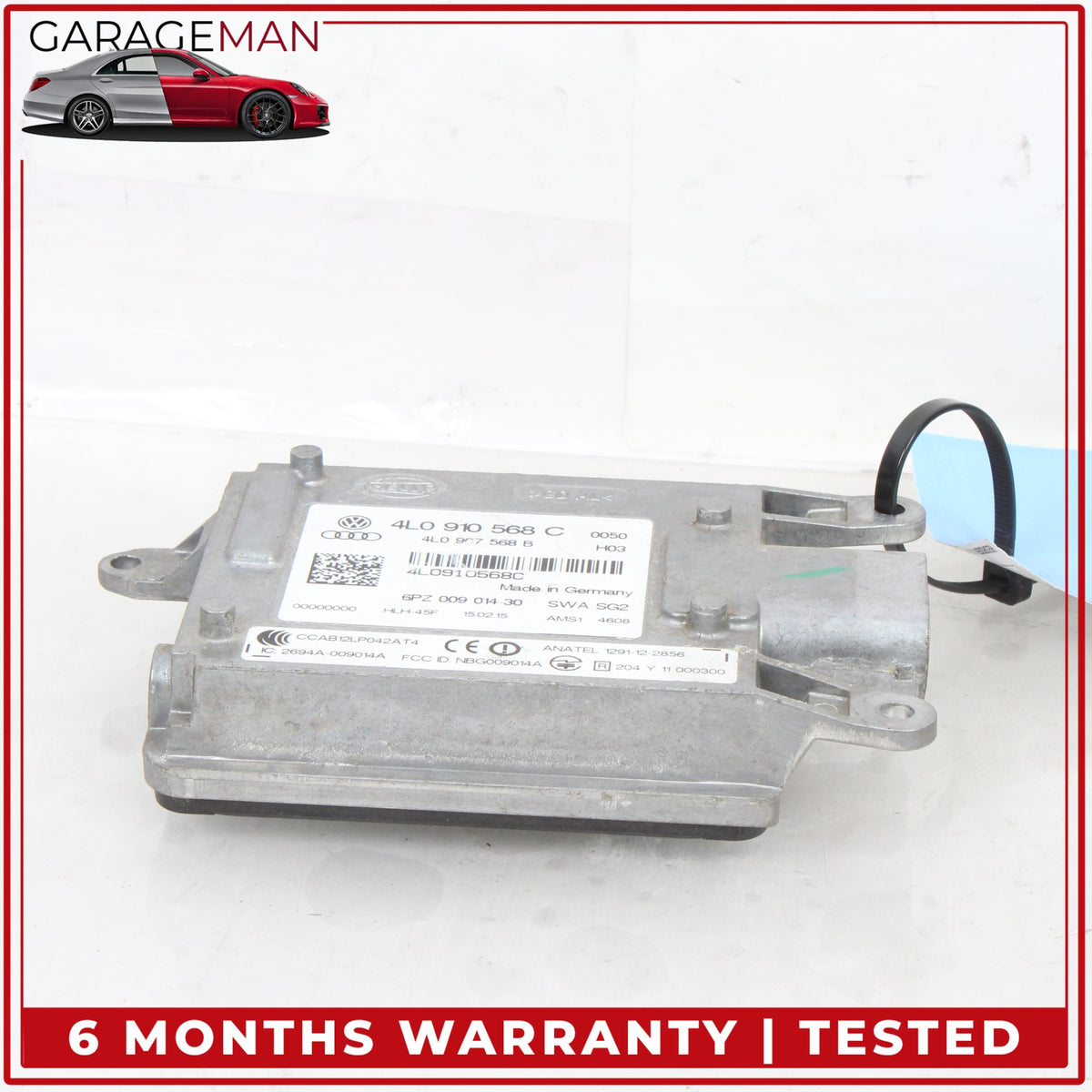 2009-2015 Audi Q7 Rear Left Side Lane Change Assist Blind Spot Sensor Module OEM
