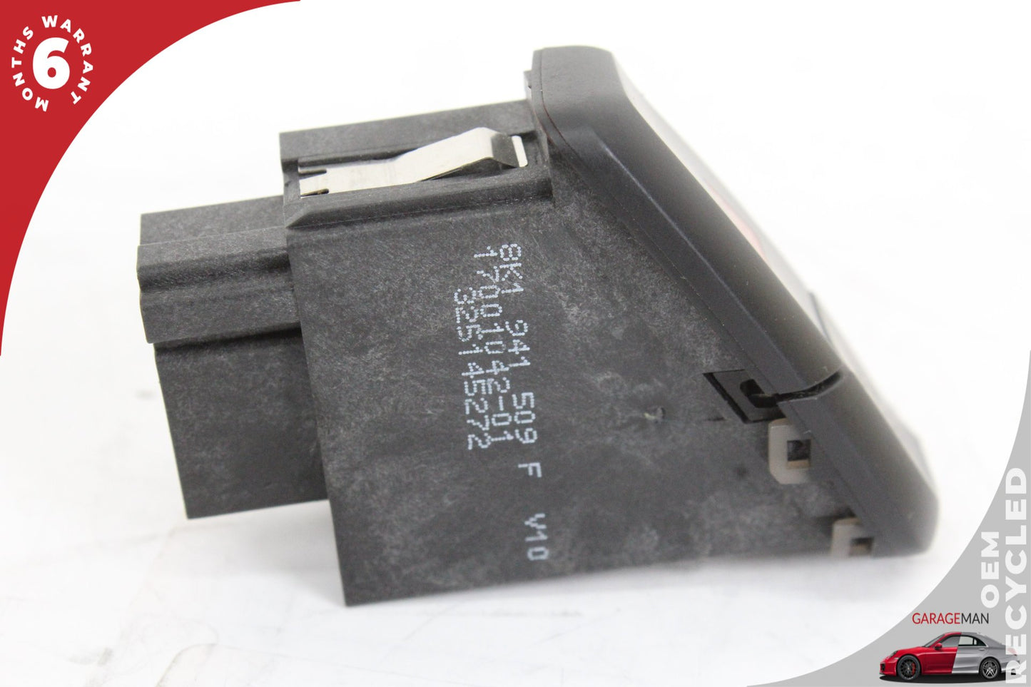 2008-2016 Audi A5 A4 S4 S5 Emergency Warning Hazard Light Switch 8K1941509F OEM