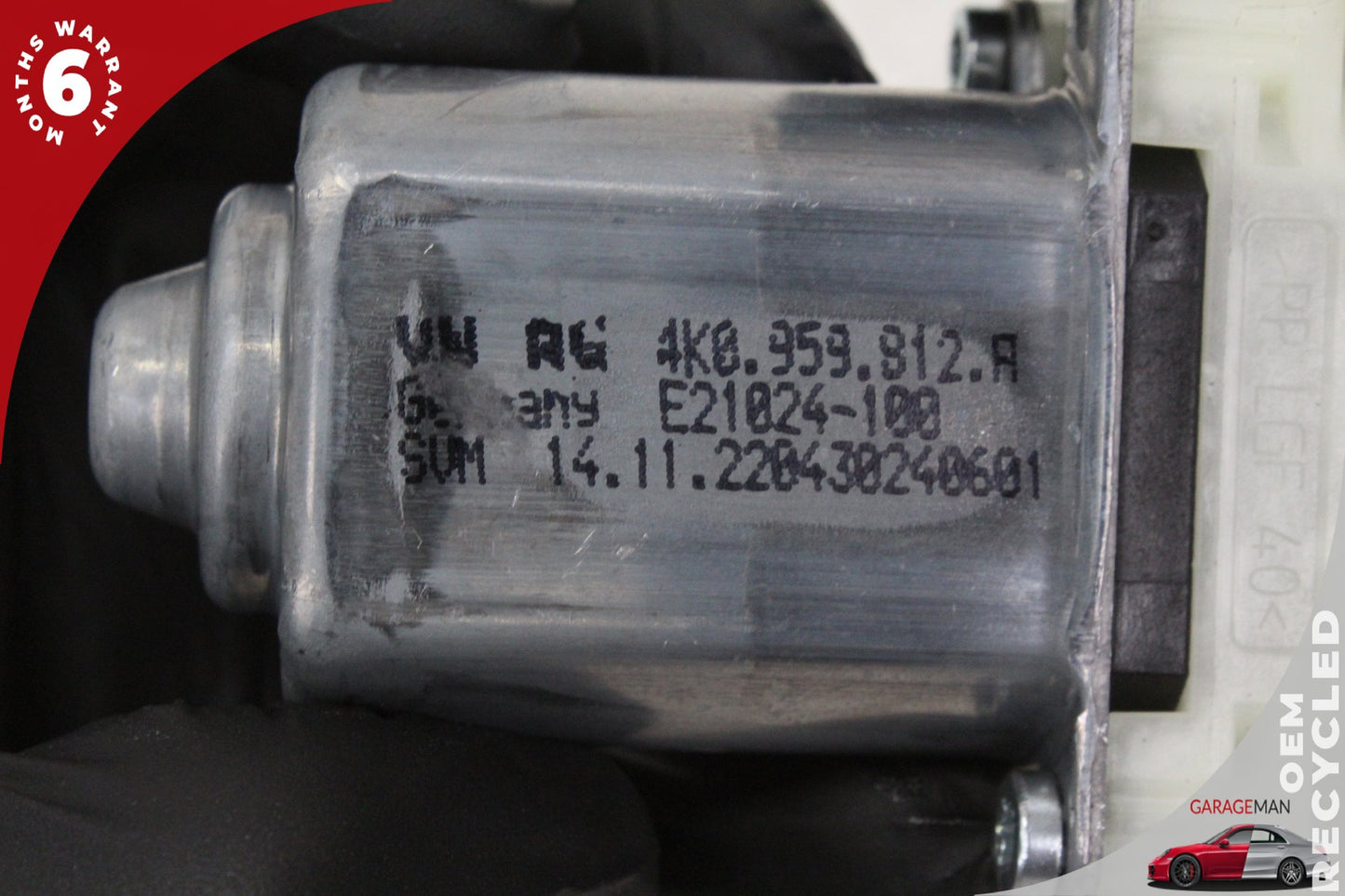 2022-2025 Audi Q4 E-Tron Front Right Side Window Regulator Motor 4K0959812A OEM