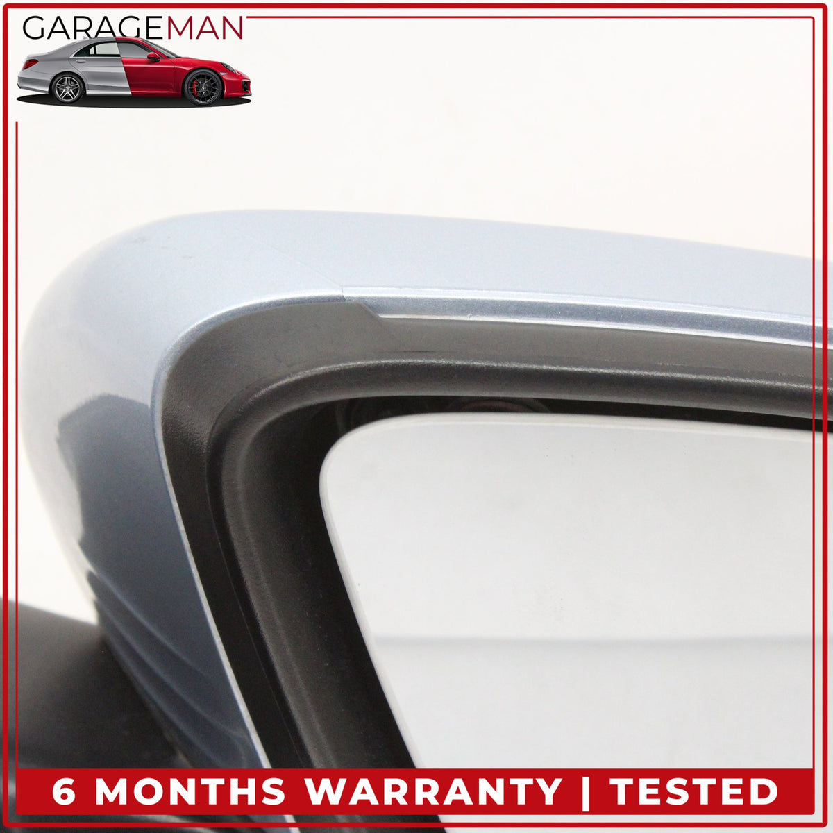 2015-2016 Mercedes W205 C300 Front Right Door Rear View Mirror w/ Blind Spot OEM