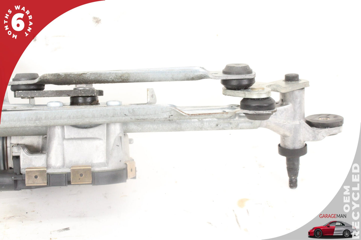 2012-2018 Audi A6 C7 Front Windshield Wiper Linkage w/ Motor 4G1955023A OEM