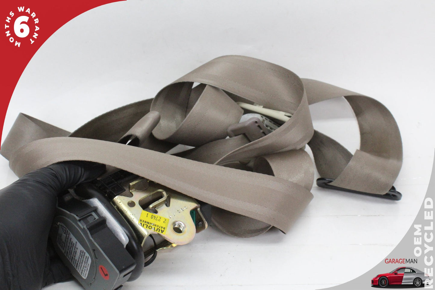 2000-2006 Jaguar XK8 X100 Front Left Side Seat Belt Retractor 3W8361295CA OEM