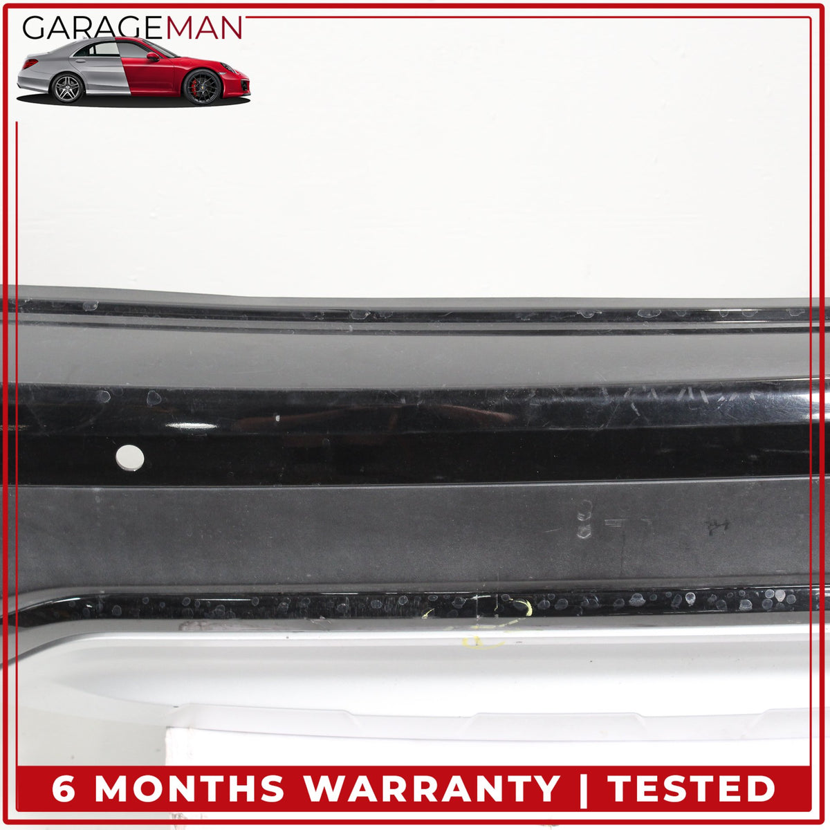 2011-2017 BMW X3 F25 SUV Rear Bumper Cover Panel w/o PDC Black 7392992 OEM