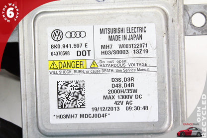2008-2017 Audi RS5 A3 A4 S4 A5 S5 Q5 Q7 Xenon HID Headlight Ballast Module OEM