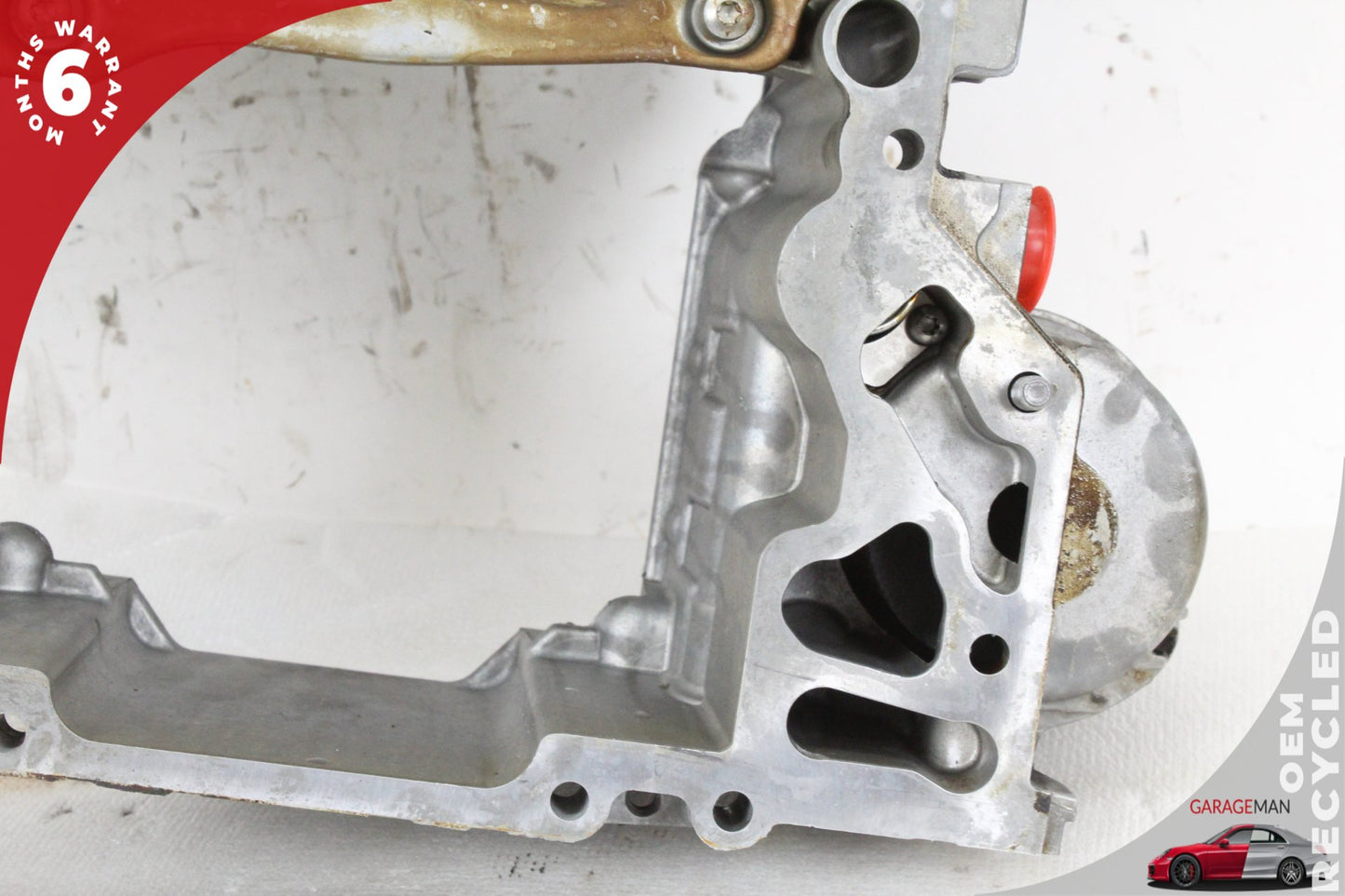 2011-2016 BMW 550i F10 4.4L Upper Engine Motor Oil Pan 7621070