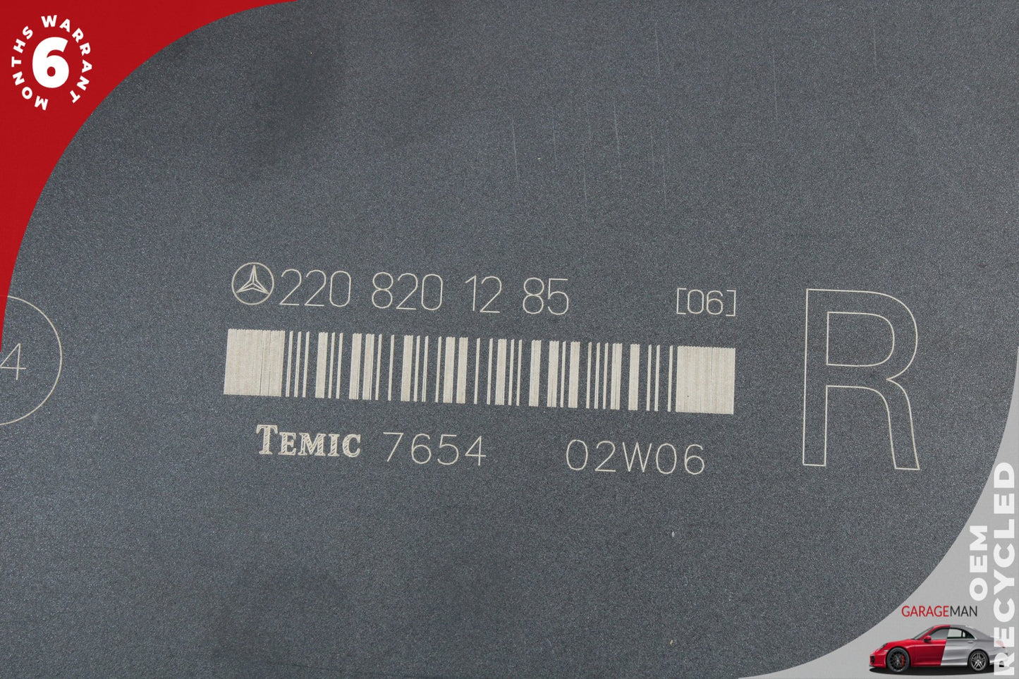 00-02 Mercedes-Benz S500 W220 Front Right Seat Control Module 2208201285