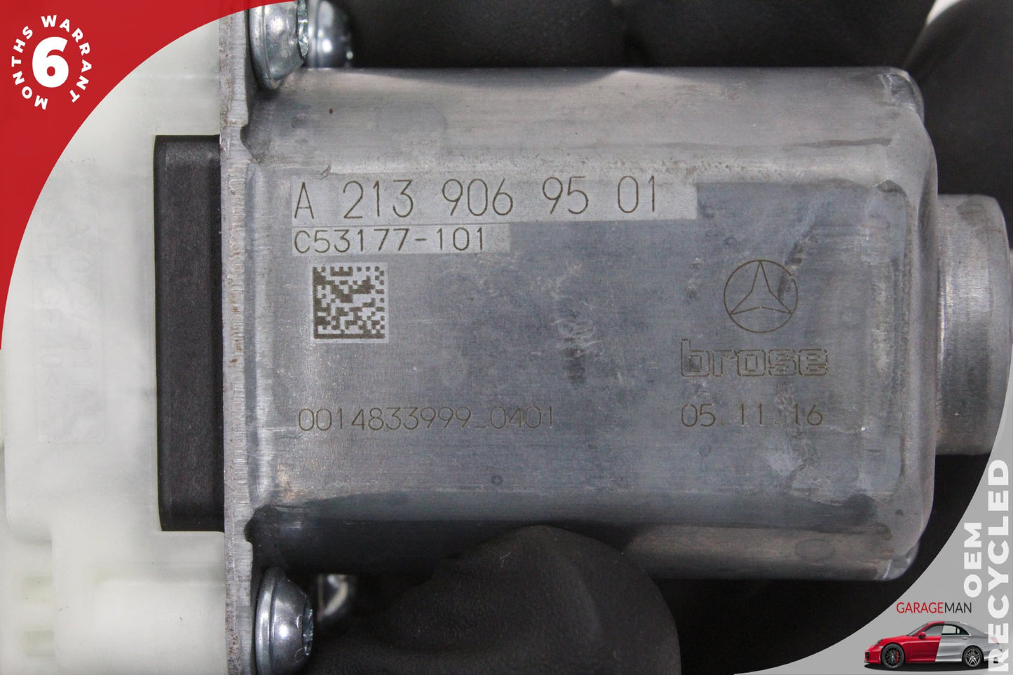 17-19 Mercedes-Benz E400 W213 Wagon Front Right Window Regulator Motor 2139069501