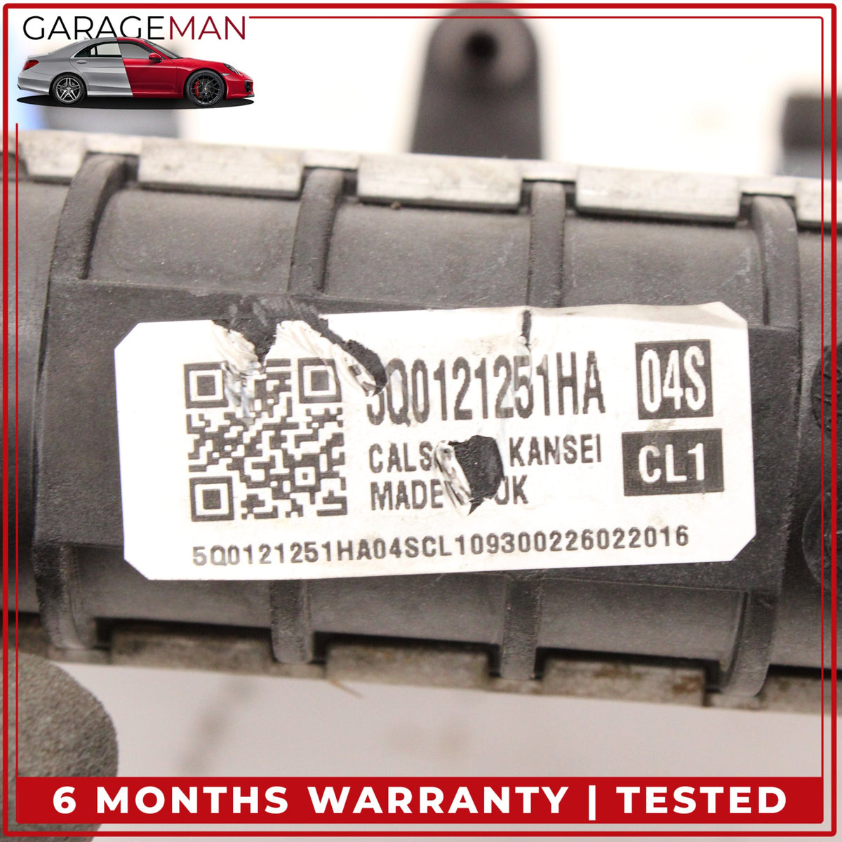 2015-2024 Audi TTS 8S Engine Coolant AUX Auxiliary Radiator 5Q0121251HA OEM