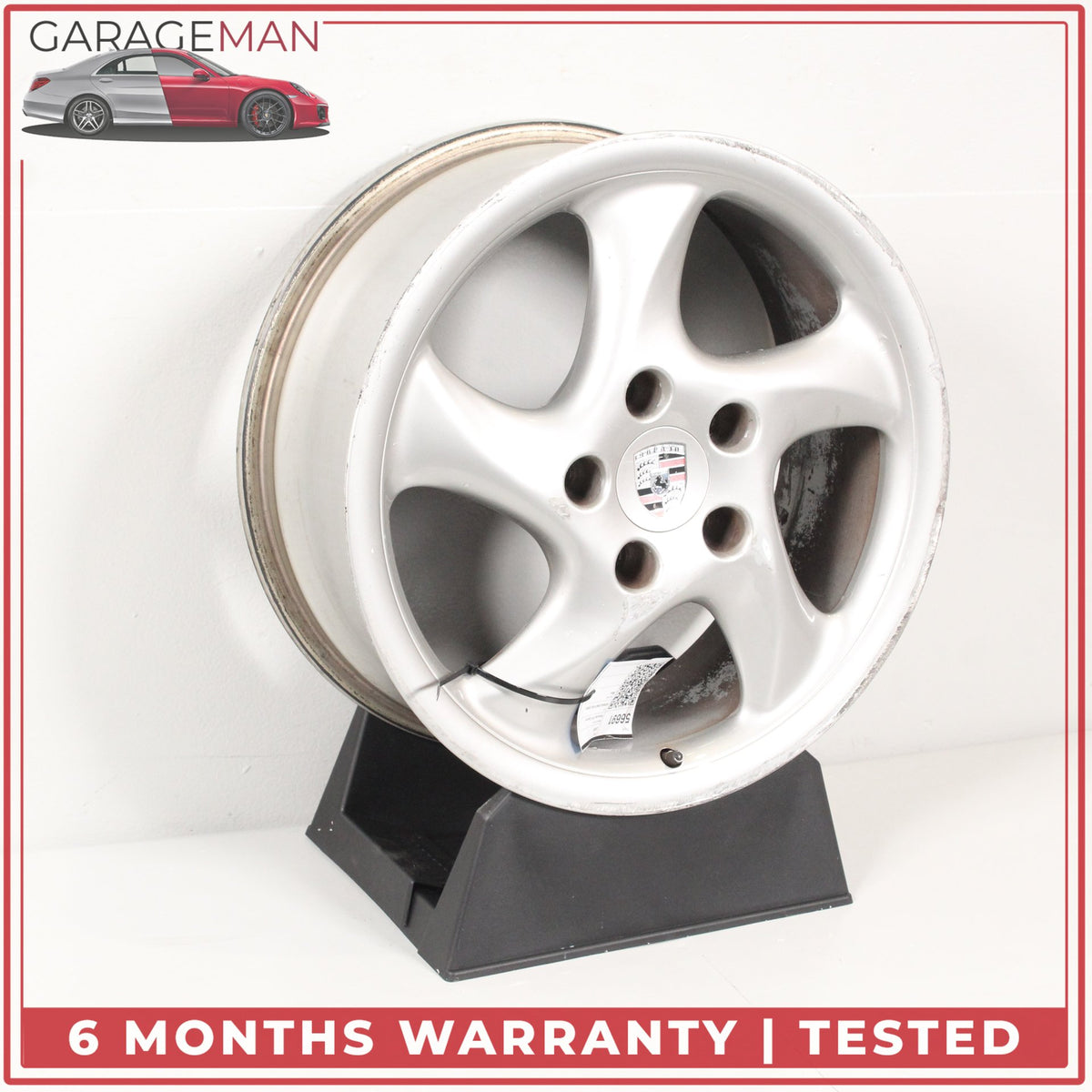 1997-2005 Porsche 911 Carrera Front Side Wheel Rim 7.5JX18 ET50 99336213406 OEM