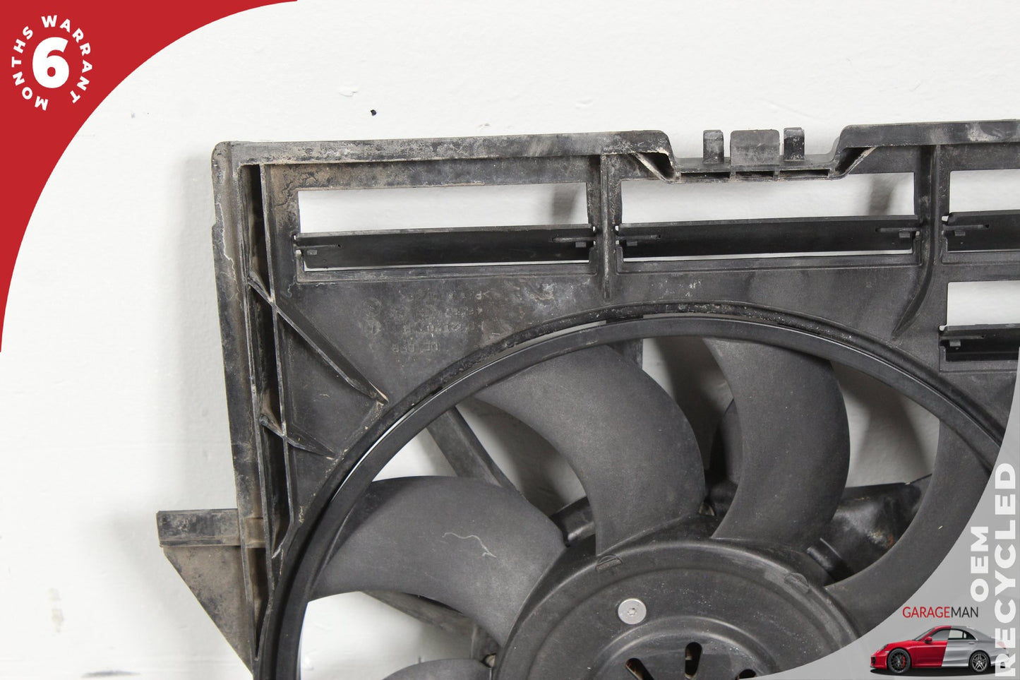 2012-2018 Audi A7 A6 Engine Radiator Cooling Fan Motor Assembly 4H0121003N OEM