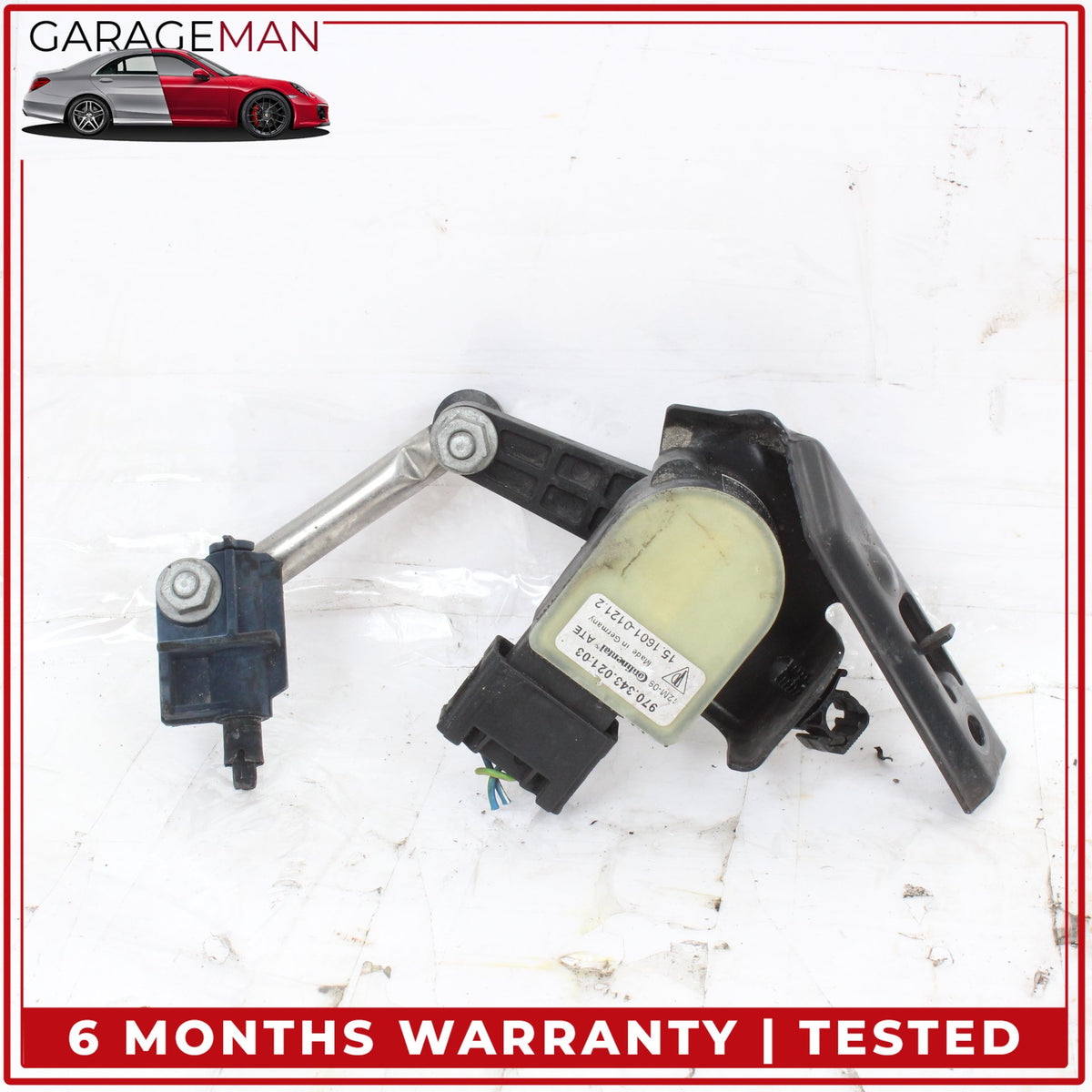 2010-2016 Porsche Panamera 970 Rear Side Suspension Level Hight Sensor Set OEM