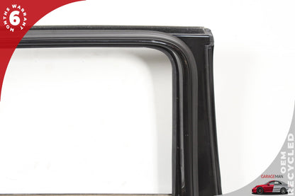 2011-2018 Porsche Cayenne 958 Rear Left Driver Side Door Shell Black OEM