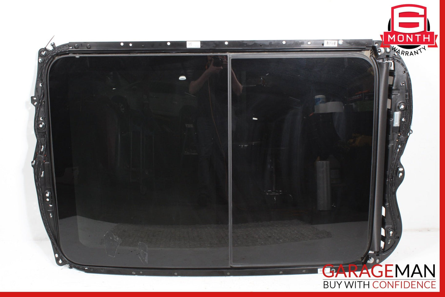 2015-2024 Porsche Macan 95B Panoramic Sun Roof Glass Frame Assembly Black OEM
