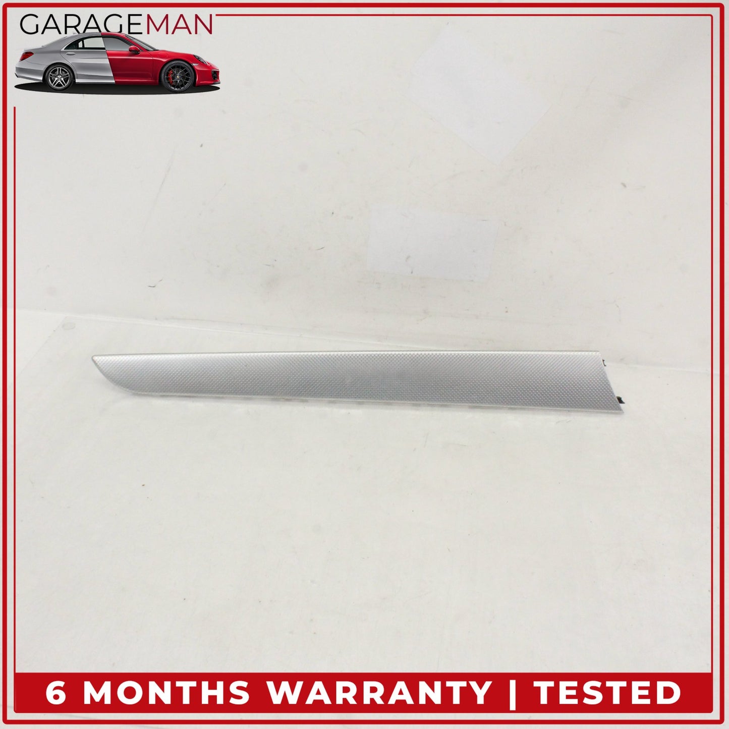 2009-2016 Audi A4 S4 Front and Rear Door Trim Panel Set Scale Aluminum OEM