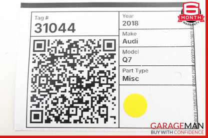 2017-2019 Audi Q7 SUV Rear A/C Climate Control Dual Air Vent 4M0819203 Genuine
