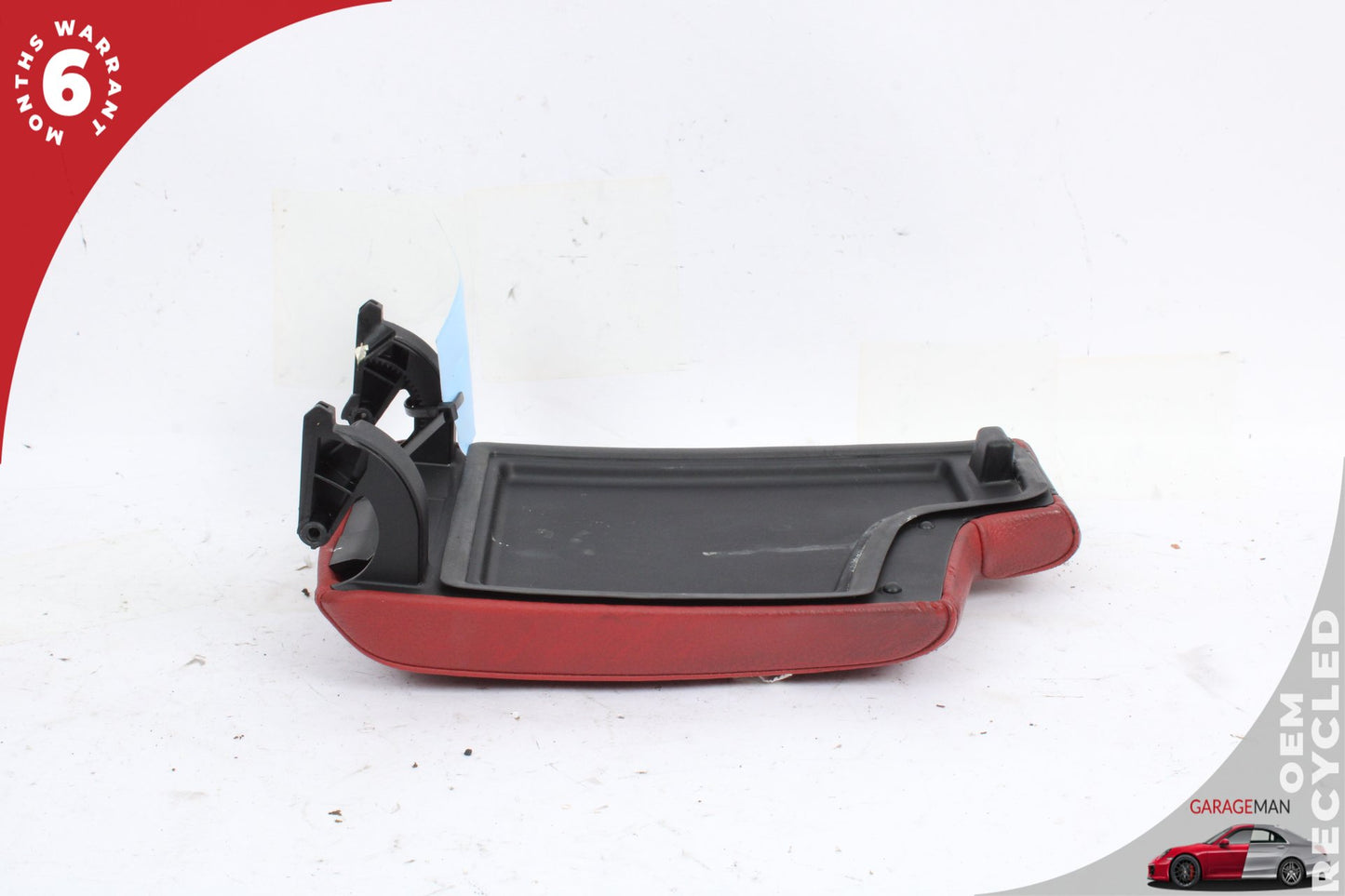 2006-2013 BMW 335is Front Center Console Armrest Lid Cover Red 9133804 OEM
