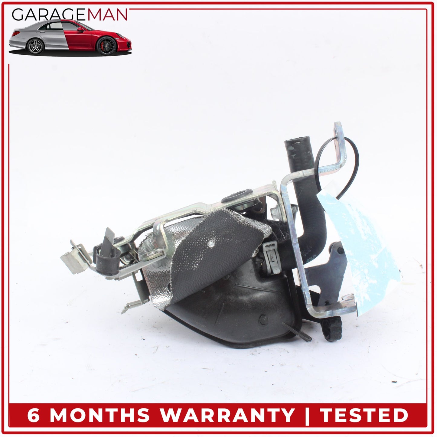 2015-2020 Mercedes W205 C300 Coolant Overflow Reservoir w/ Support Bracket OEM