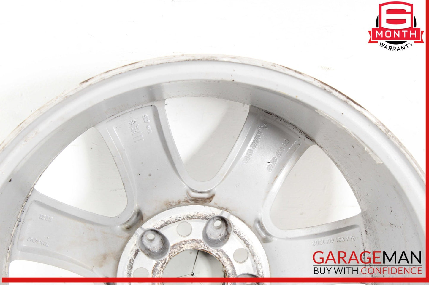Mercedes W251 R350 ML500 GL450 7.5 X 17" R17 Wheel Rim Silver 2514011002 OEM