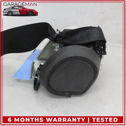 2011-2018 BMW X3 X4 F25 F26 Rear Left Driver Side Seat Belt Black OEM