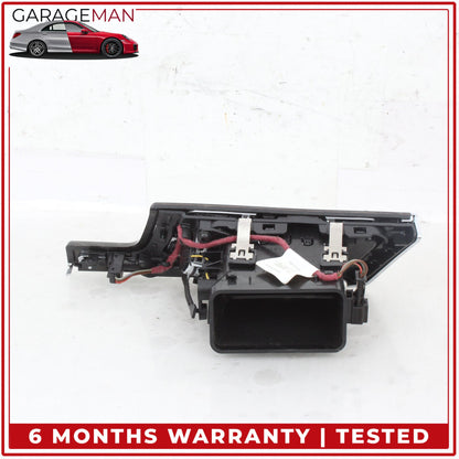 2014-2016 Mercedes W212 E400 Front Dash AC Air Vent Panel w/ Door Trim Wood OEM