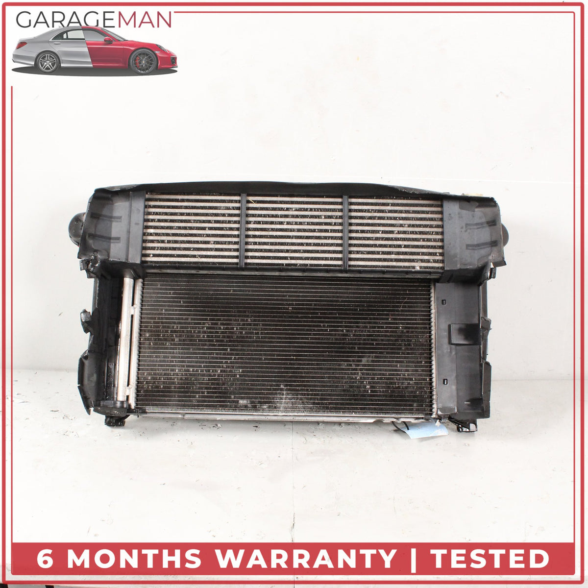 2014-2020 Mercedes X156 GLA250 Cooling Radiator AC Condenser w/ Intercooler OEM