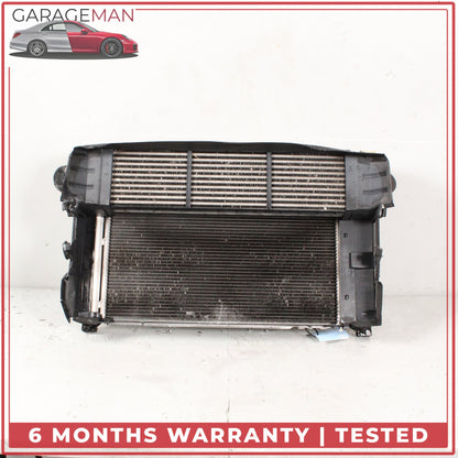 2014-2020 Mercedes X156 GLA250 Cooling Radiator AC Condenser w/ Intercooler OEM