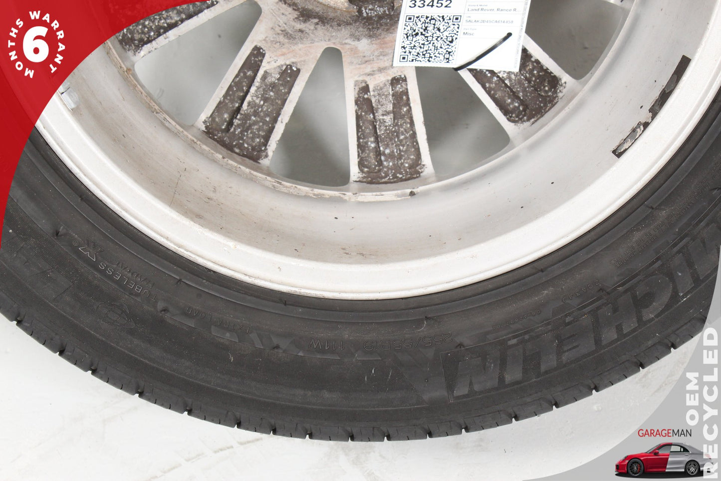 2010-2016 Land Rover LR4 Wheel Tire Rim 8Jx19EH2+53 CD242CDWU9GRA OEM