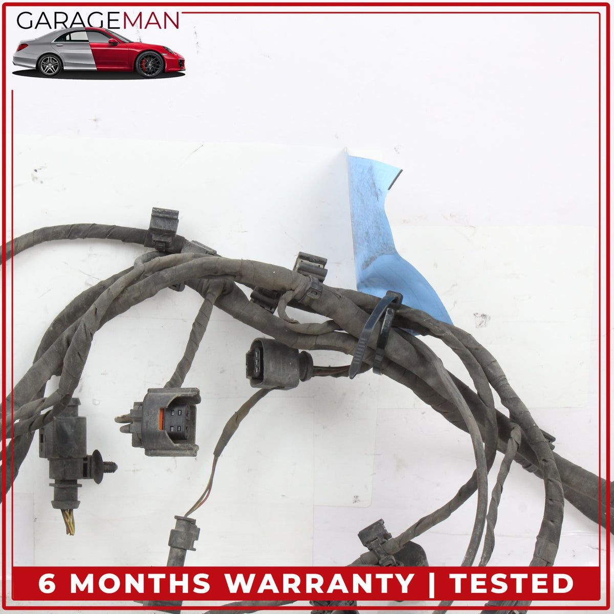 2007-2015 Audi Q7 SUV Front Bumper Wire Harness w/ Parking Sensors 1J0973735 OEM