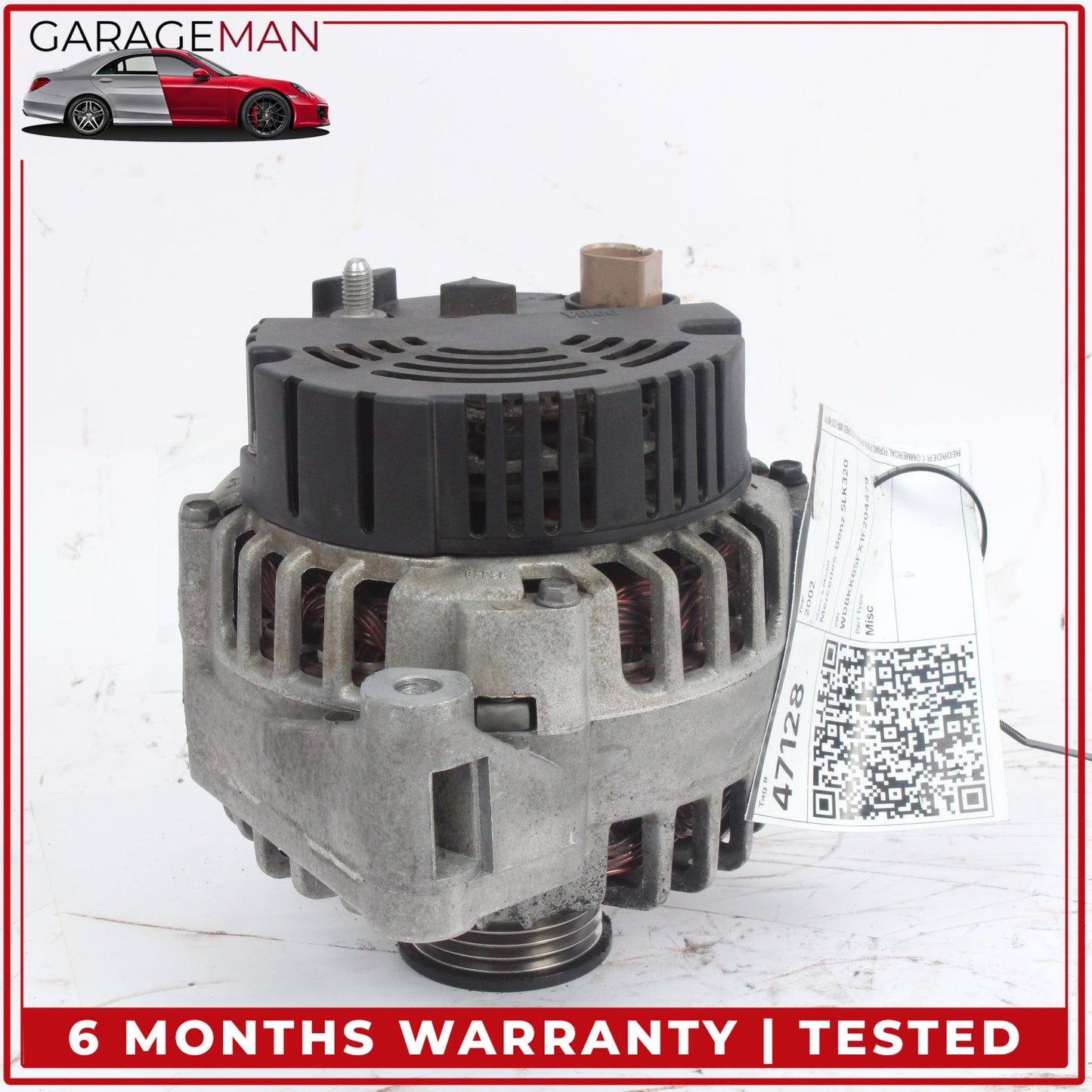2001-2004 Mercedes R170 SLK320 C320 CLK320 Alternator Generator 0111546402 OEM
