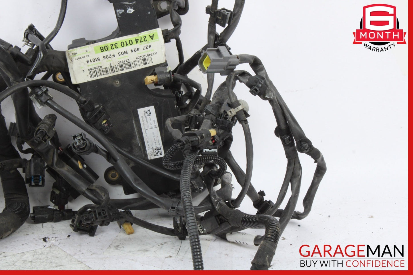 2018 Mercedes-Benz C300 W205 Sedan Engine Wiring Harness 2741500189