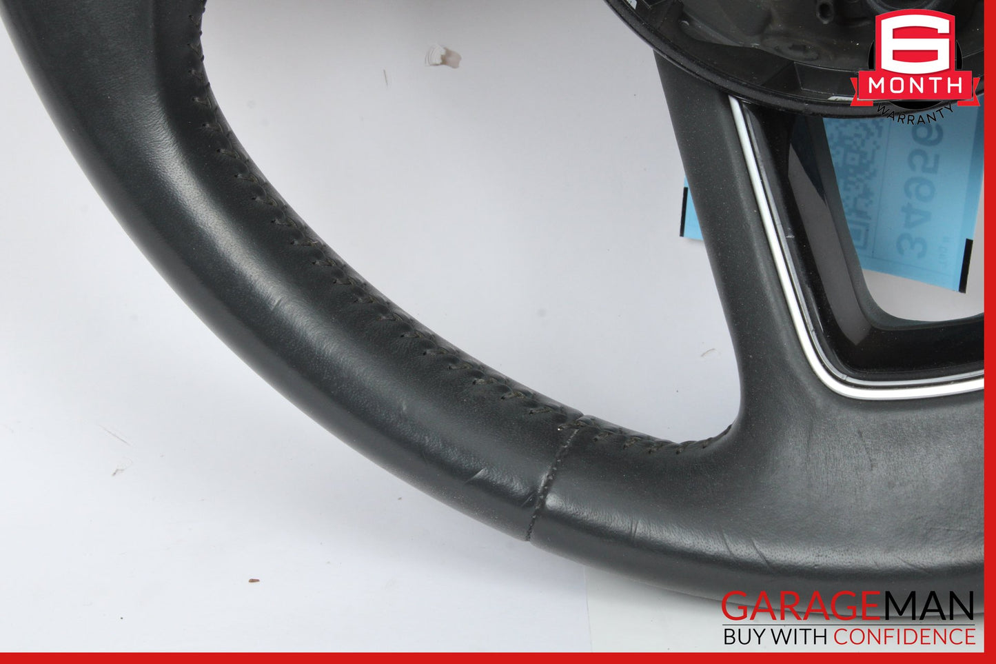 2017-2019 Audi A4 Sedan Front Left Side Steering Wheel Black 8W0419091CL OEM