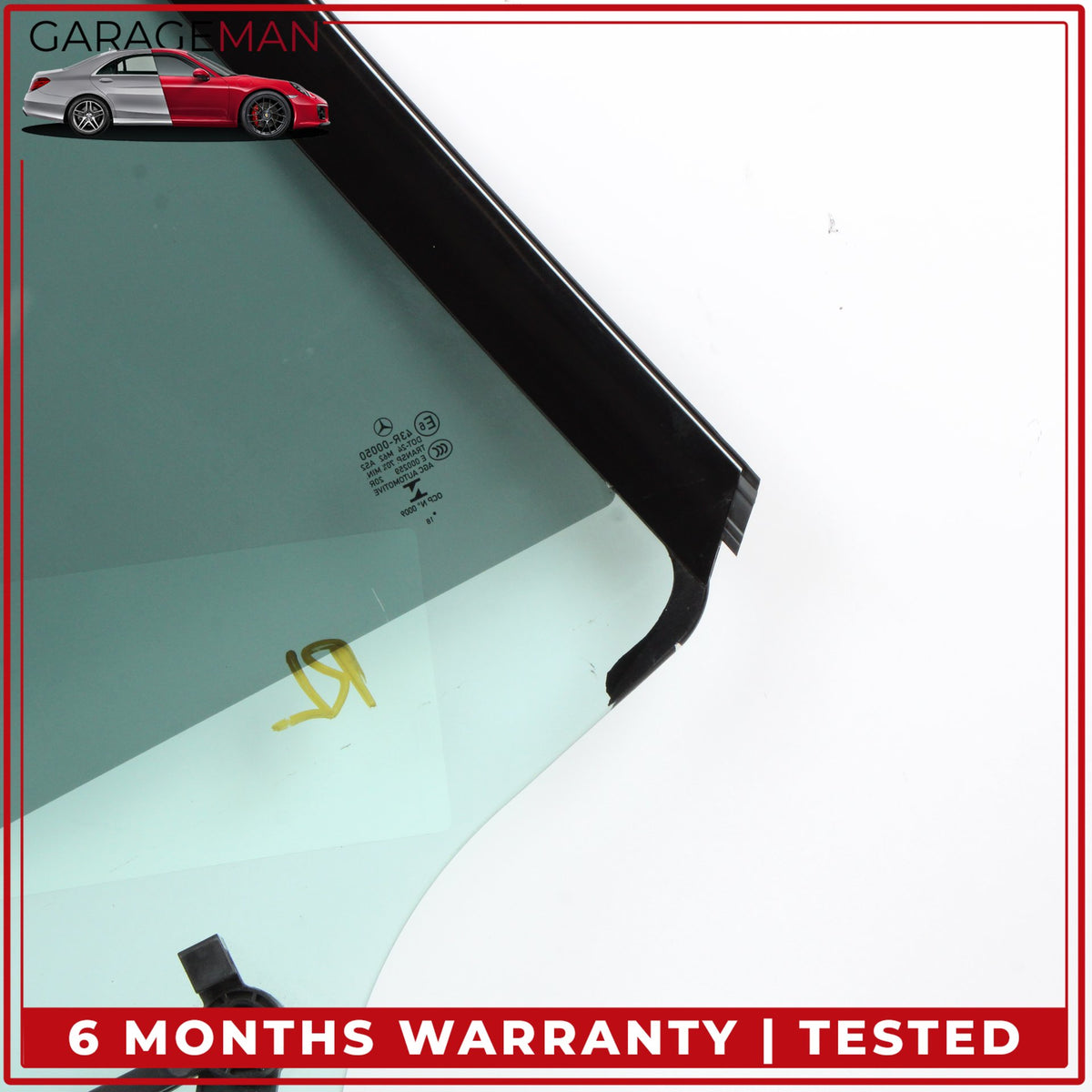 2018-2023 Mercedes W213 E450 Rear Left Side Quarter Window Glass 2386705300 OEM