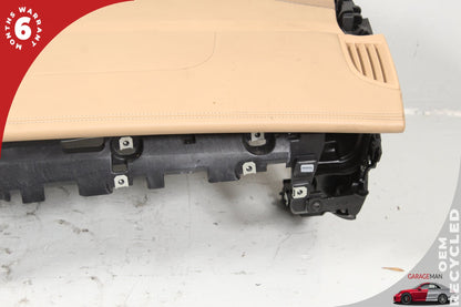 2010-2016 Porsche Panamera 970 Dashboard Dash Board Panel Assembly Beige OEM