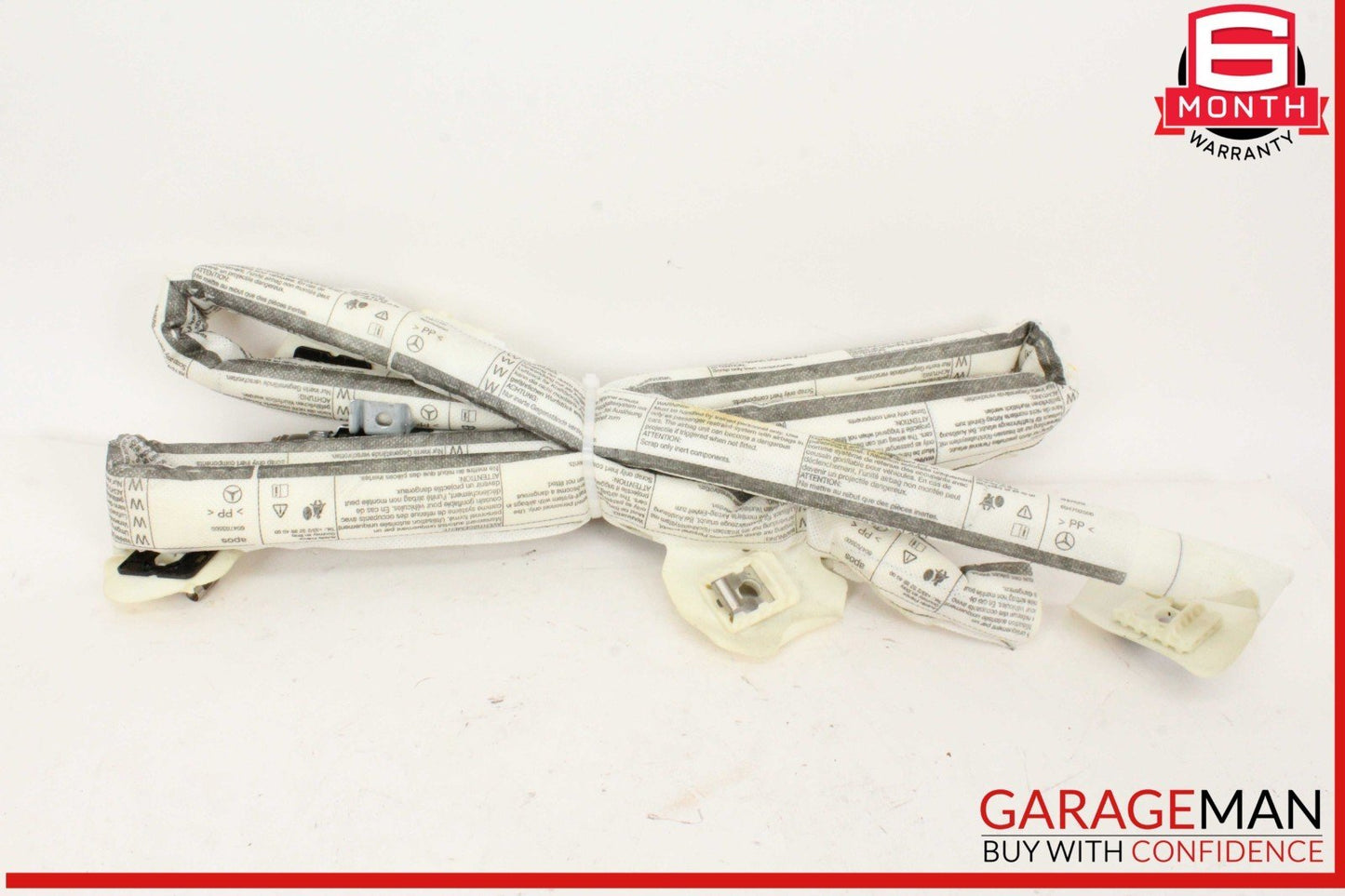 08-14 Mercedes W204 C300 C250 Left Driver Side Roof Curtain Airbag Air Bag OEM