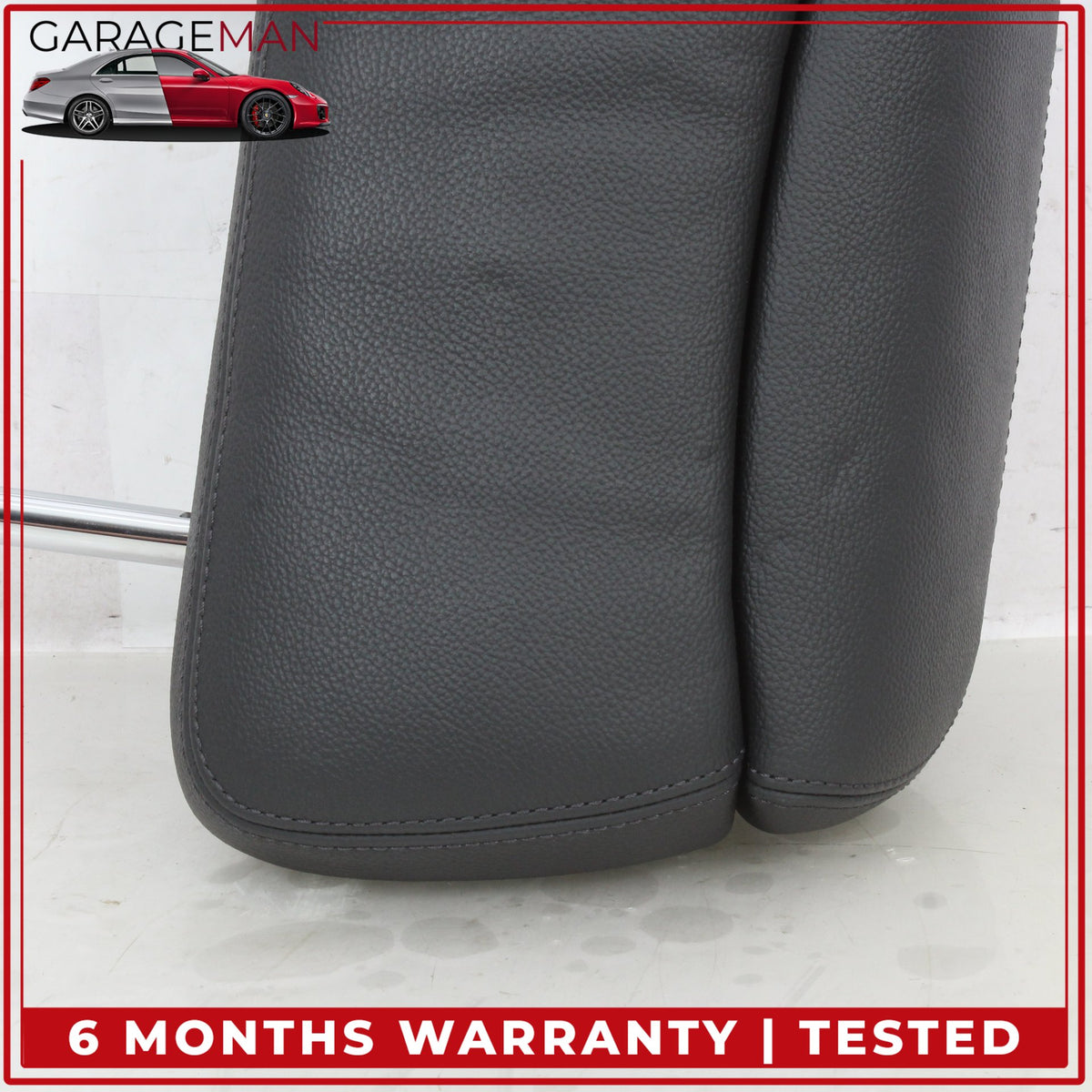 2011-2018 Audi A8 S8 Rear Left and Right Side Seat Headrest Set Black OEM
