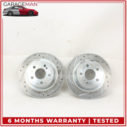 2008-2014 Mercedes W204 C250 Rear Left and Right Side Brake Rotor Disc Set OEM