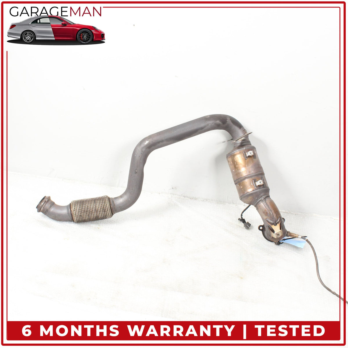 2014-2020 Mercedes W117 CLA250 GLA250 FWD Exhaust Downpipe 2464900514 OEM