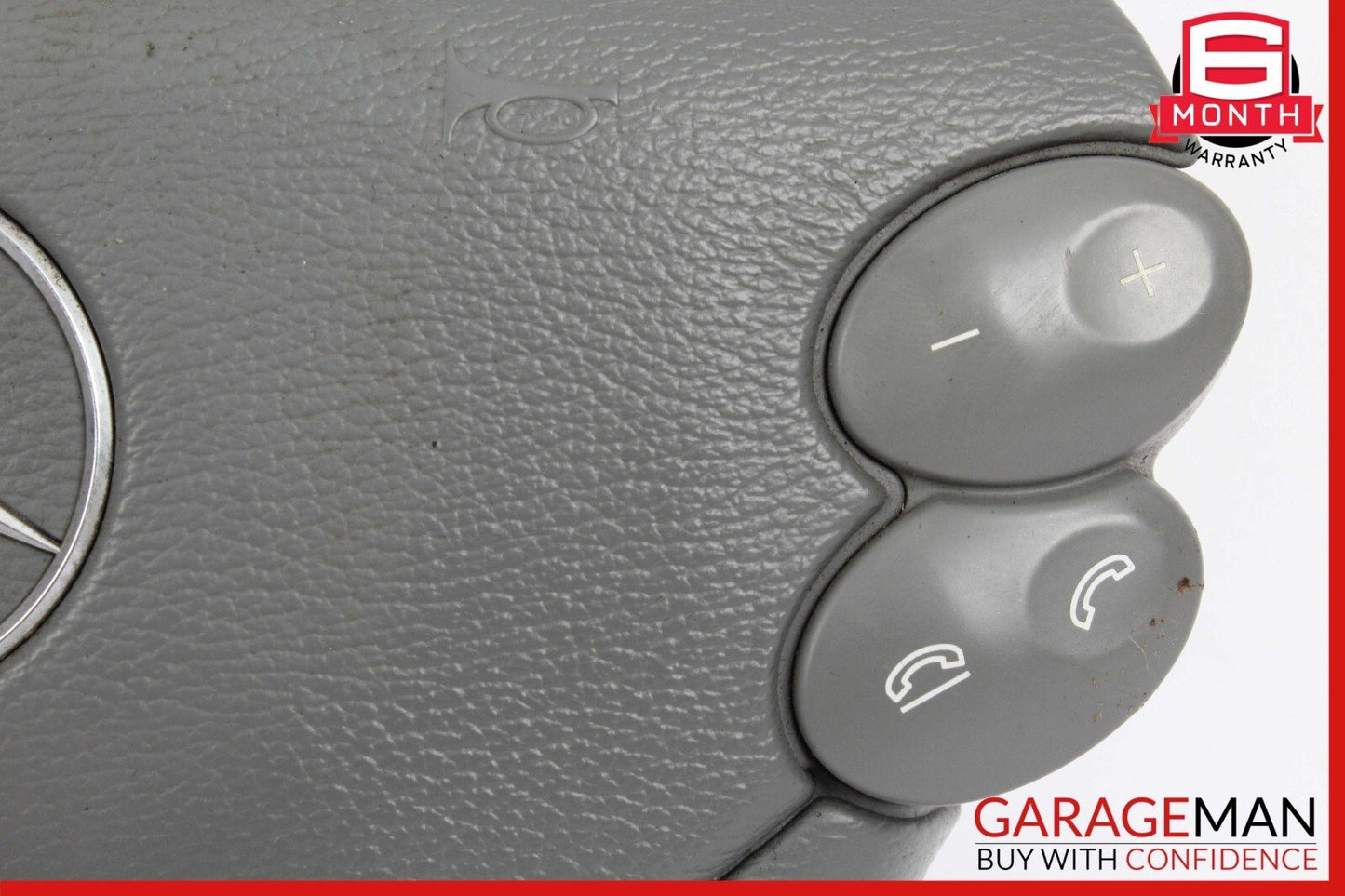 03-12 Mercedes R230 SL550 G55 AMG Steering Wheel Airbag Air Bag Grey OEM