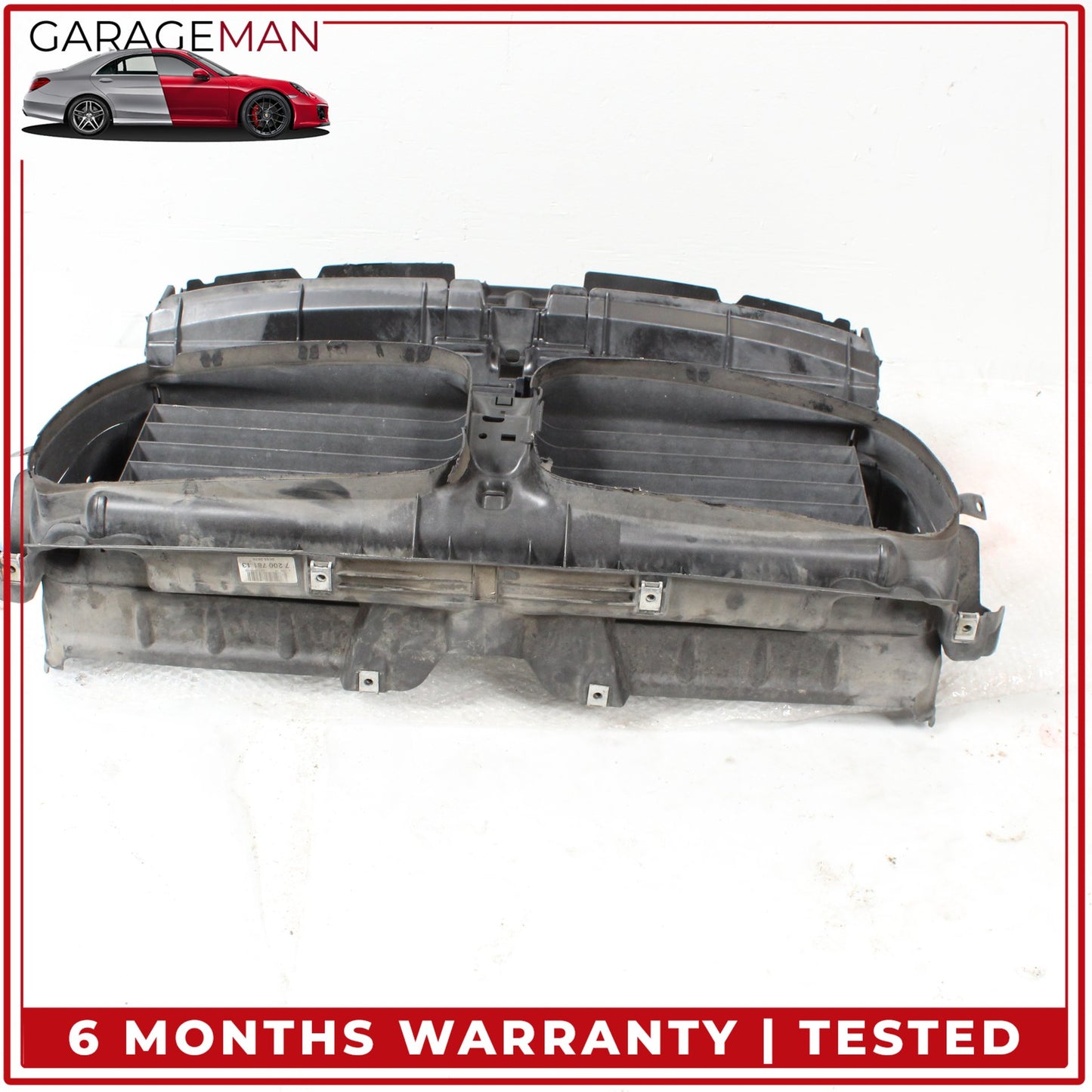 2011-2016 BMW 528i F10 Radiator Support Air Intake Duct 7200781