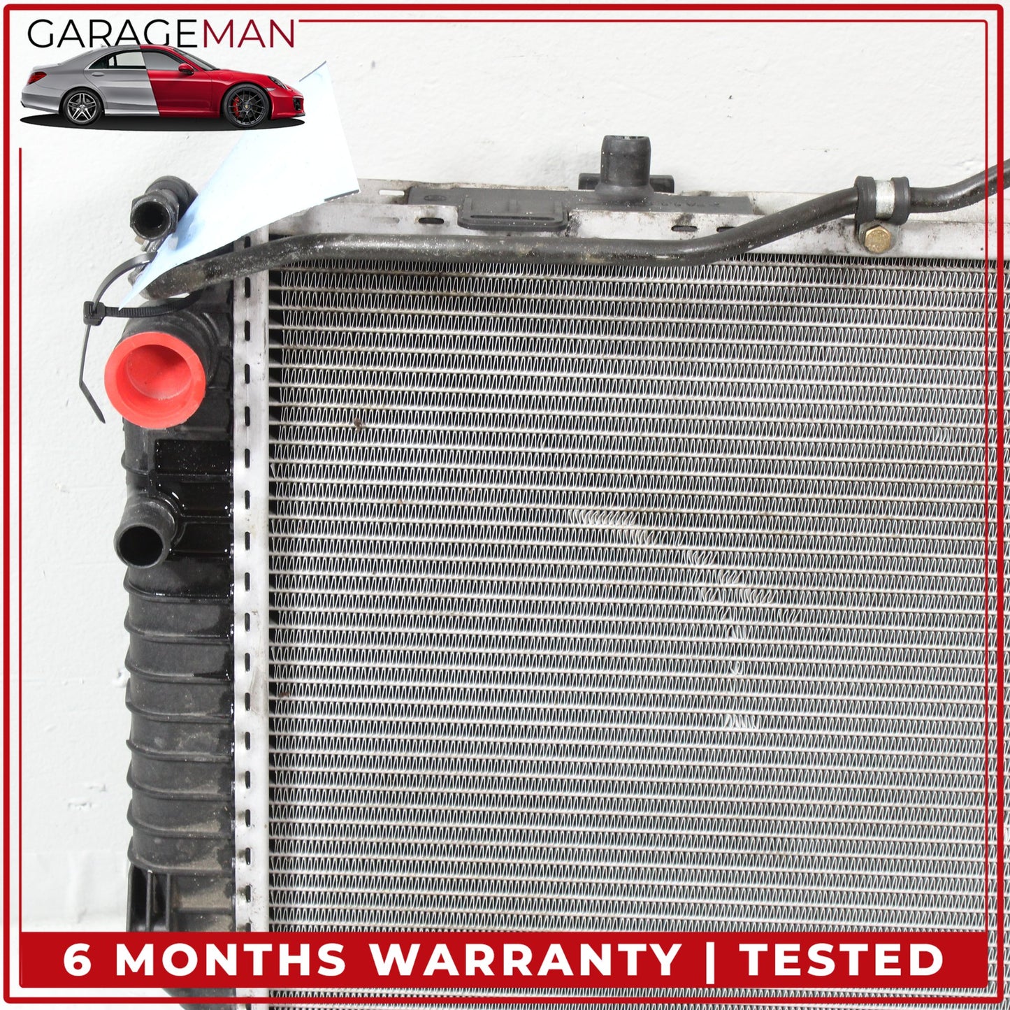 2001-2004 Mercedes-Benz SLK320 R170 Engine Cooling Radiator AC A/C Condenser Assembly 2025007803