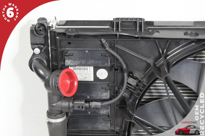 2010-2016 Porsche Panamera Sedan Engine Cooling Radiator AC A/C Condenser Assembly 97010606106