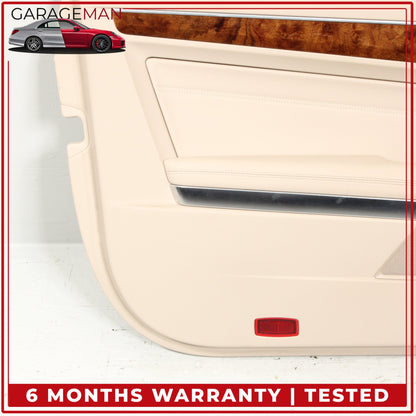 2014-2017 Mercedes C207 E400 Coupe Front Left Side Door Trim Panel Beige OEM