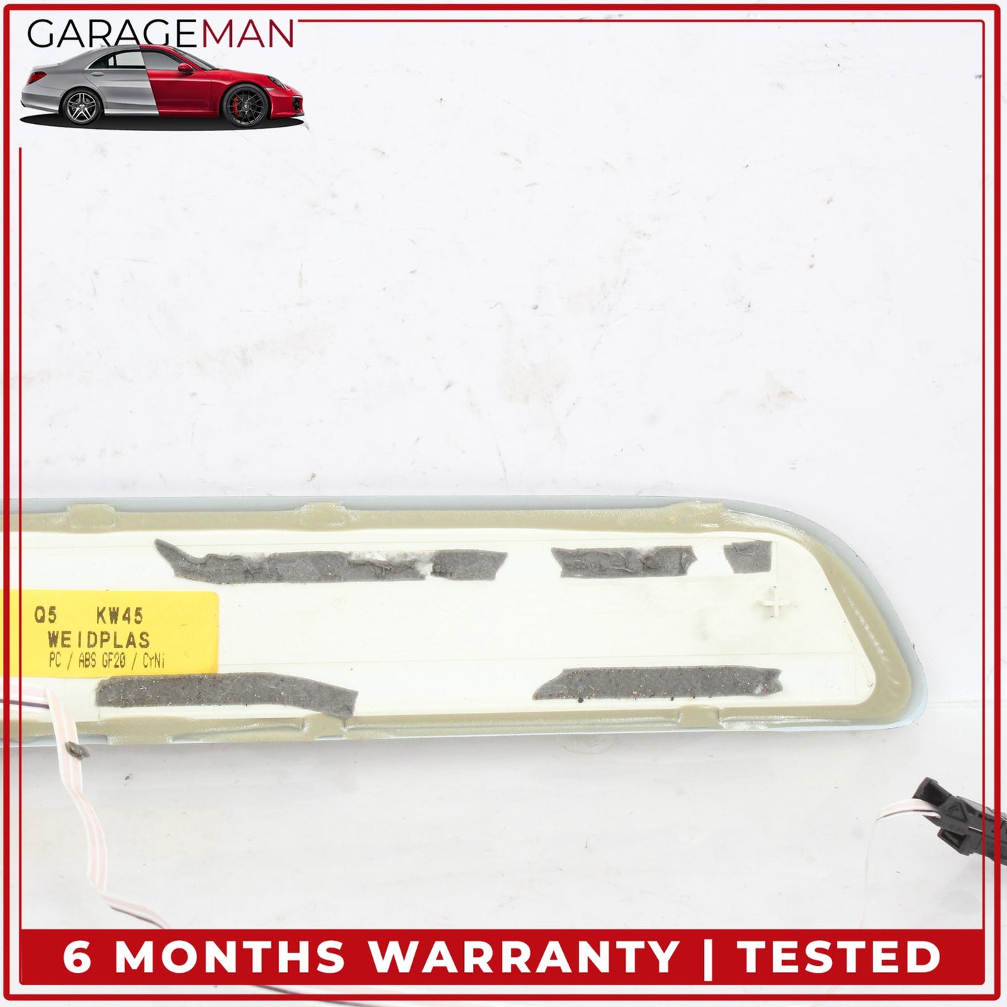 2015-2023 Mercedes W205 C300 Front Left and Right Door Sill Scuff Plates OEM